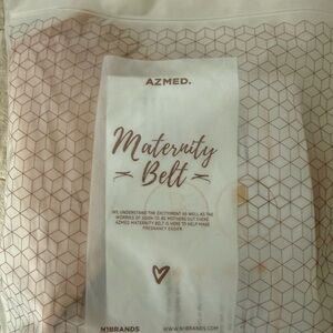 AZMED Maternity Support Belt - Cream